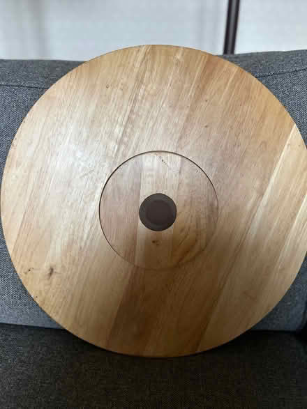 Photo of free Wooden table top turntable (Allerton L18) #2