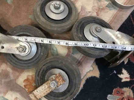 Photo of free 6 inch heavy duty wheels (Stretton DE55) #2