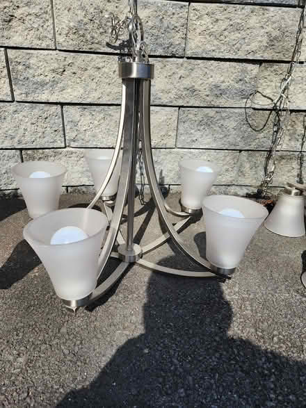Photo of free 24" hanging chandelier (lunenburg) #2