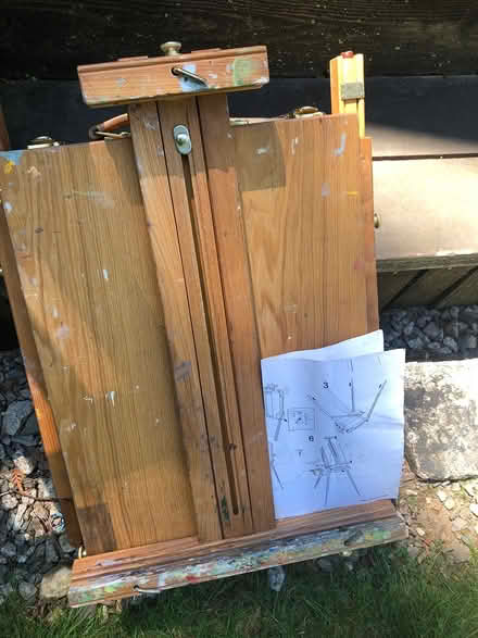 Photo of free Folding artist easel (Watertown east end.) #2