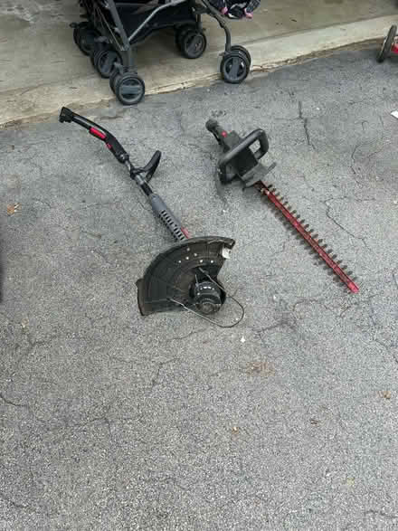 Photo of free Plug-in chainsaw & weed whacker (T/Wappinger) #1