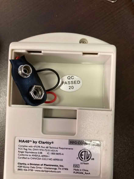 Photo of free Phone amplifier (N E Oakville.) #3