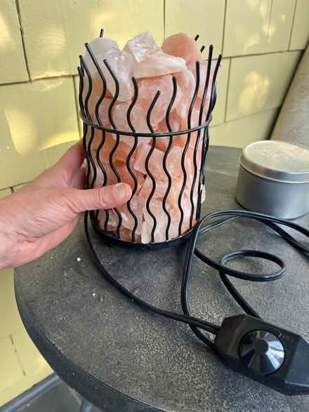 Photo of free Himalayan salt lamp (Green Lake) #1