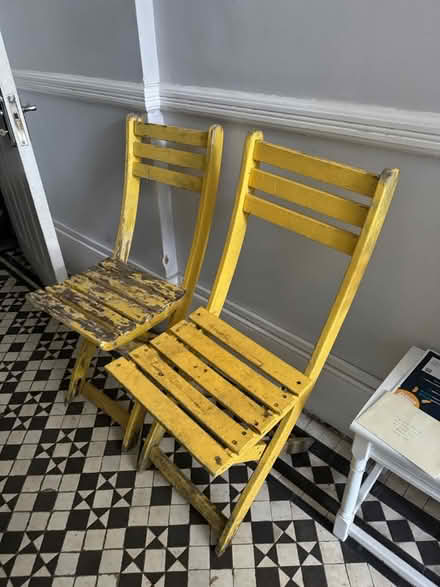 Photo of free two wooden chairs (SW13) #1