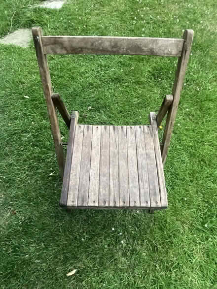 Photo of free Wooden garden chair (Wivenhoe CO7) #1