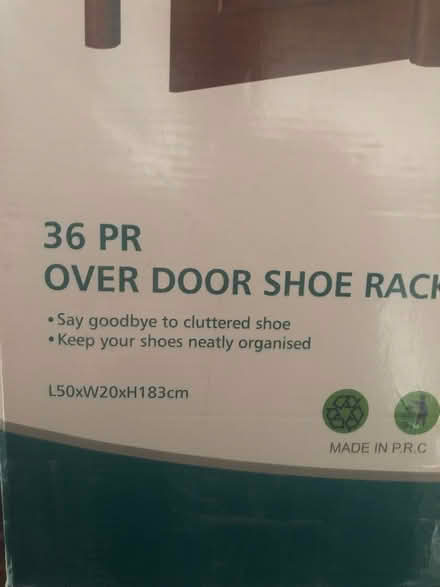 Photo of free Over Door Shoe Rack 36 pair x 2 NEW (West Kingsdown TN15) #3