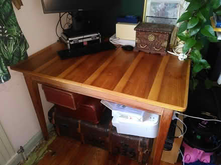 Photo of free Wooden table (Downham)