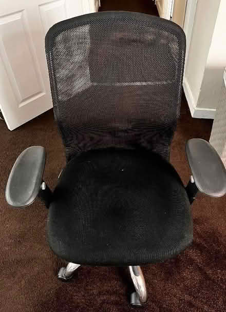 Photo of free Black Swivel Chair (Whitehawk BN2) #1