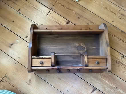 Photo of free Wall mounted wooden shelf (Hollingbury, BN1) #1