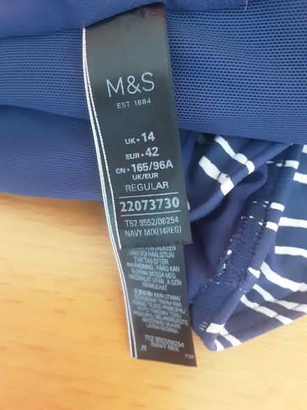 Photo of free Swimming costume, size 14 (Hove BN3) #2