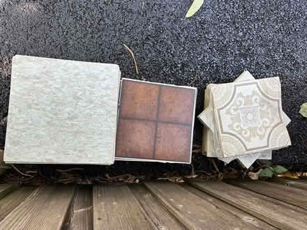 Photo of free Armstron vinyl tiles (near Cabin John Village) #1