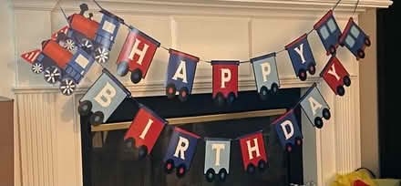 Photo of free 2nd birthday decorations trains (San Mateo, ca) #2