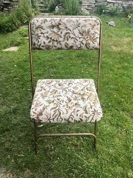 Photo of free Vintage mosaic fold up chair (Wivenhoe CO7) #4