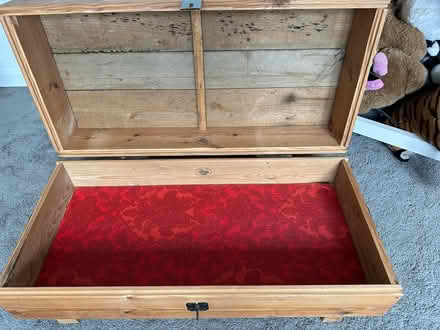 Photo of free Blanket box / Wooden Chest (Symonds green SG1) #1