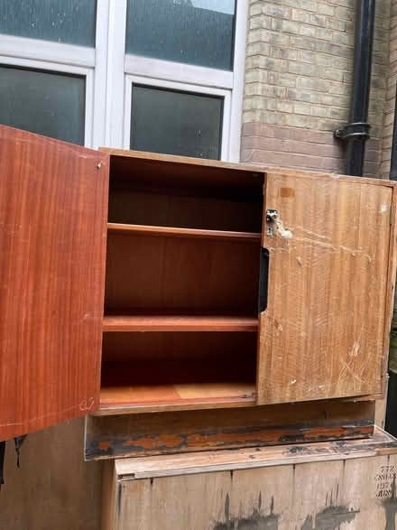Photo of free Old school storage cupboard (Archway) #1