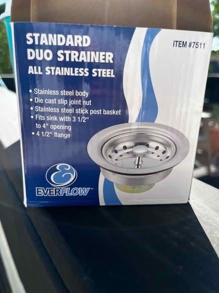 Photo of free Sink Strainer (Brand new in box) (New Rochelle) #3