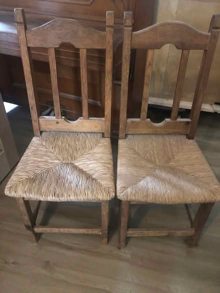 Photo of free 8 Rustic Large Chairs (West Kingsdown TN15) #1