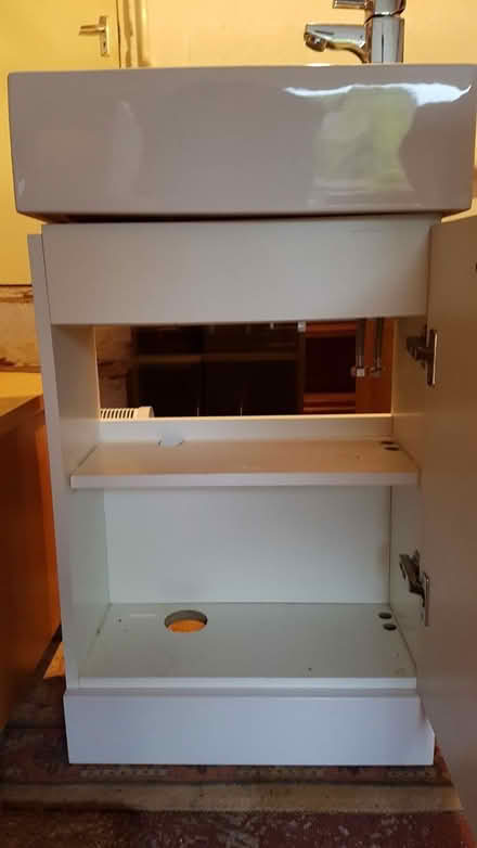 Photo of free Bathroom unit and small basin with tap and tail pipes (AB32) #3