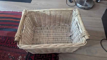 Photo of free Wicker basket (Willesden Green) #1