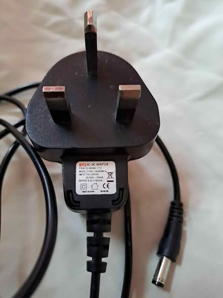 Photo of 6vlts AC Adapter with single pole (Luton LU3) #1