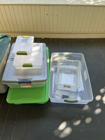 Photo of free Collection of Plastic Bins (Highland Park) #3
