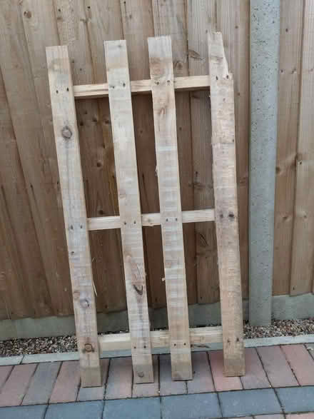 Photo of free 3 wooden pallets (Wisbech PE13) #1
