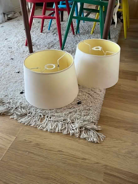Photo of free 2 x lampshades (Clapton E5) #2