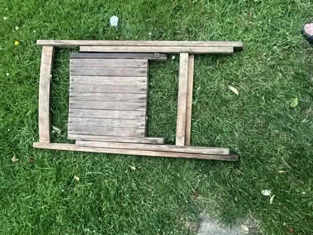 Photo of free Wooden garden chair (Wivenhoe CO7) #2