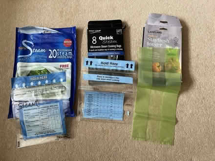Photo of free Microwave steamer bags & fridge keeper bags (Cookham SL6) #2