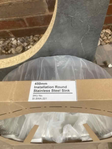Photo of free Dummy worktop, sink and tap (Cotteridge B30) #1