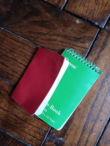 Photo of free Little notebooks (Columbia Heights) #1