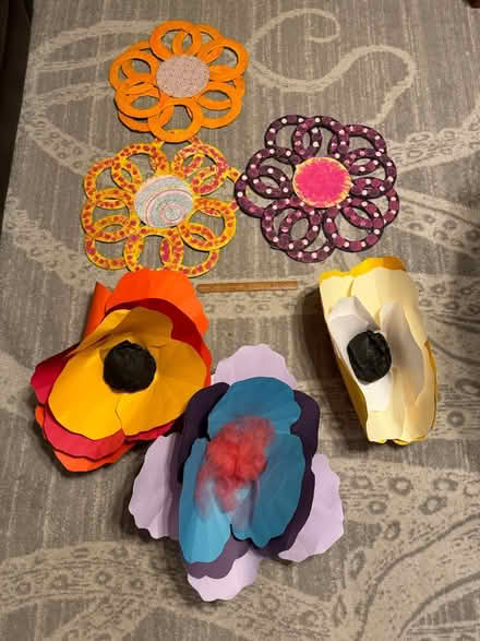 Photo of free Large decorative crafted flowers (NW DC — 20011) #1