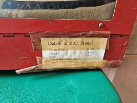 Photo of free Vintage Radio Control lifeboat (Warwick CV34) #3