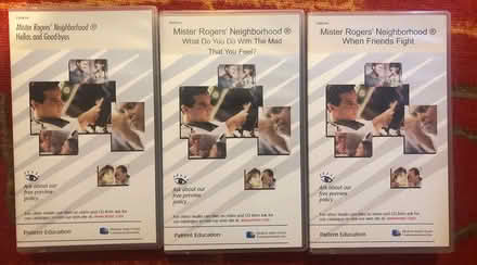 Photo of free 3 Mr Rogers’ VHS Video Tapes (Westboro) #1