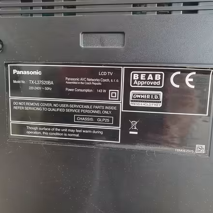 Photo of free faulty 37" tv (mansfield, NG18) #2