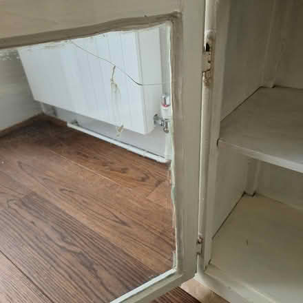 Photo of free Wooden cupboard, 61cm high (Balham) #1