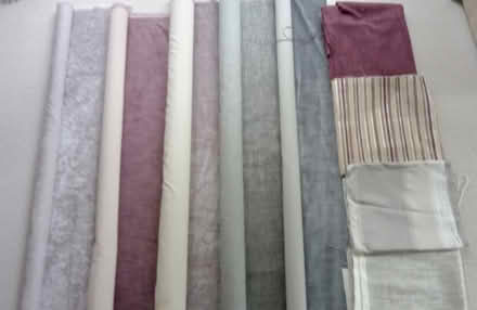 Photo of free Nine fabric samples 120cm x 140cm (Ealing W5) #1