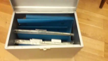 Photo of free Metal filing box with key (Boston Manor Ealing W13) #3