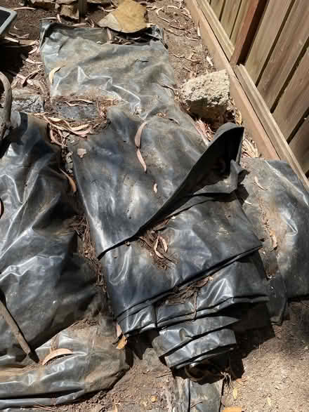 Photo of free Plastic sheet 50 ft x 20 ft (Berkeley Hills, Terrace View) #2