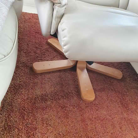 Photo of free faux leather reclining chair (mansfield, NG18) #4