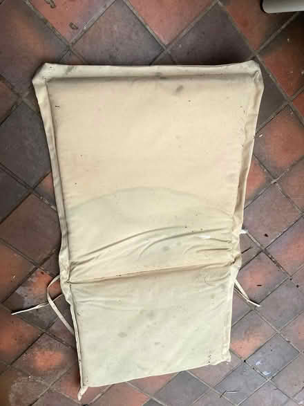 Photo of free 16 Outside garden cushions (Richings Park SL0) #1