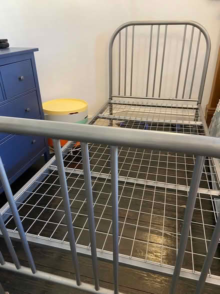 Photo of free Single bed frame with matress (Alderley Edge) #2