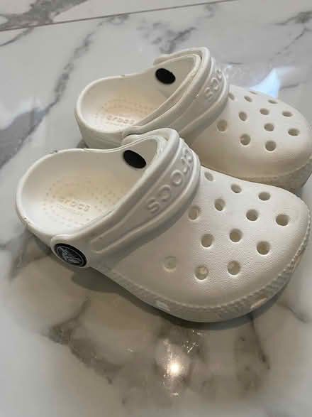 Photo of free Crocs white toddler size C6 (Croydon) #1