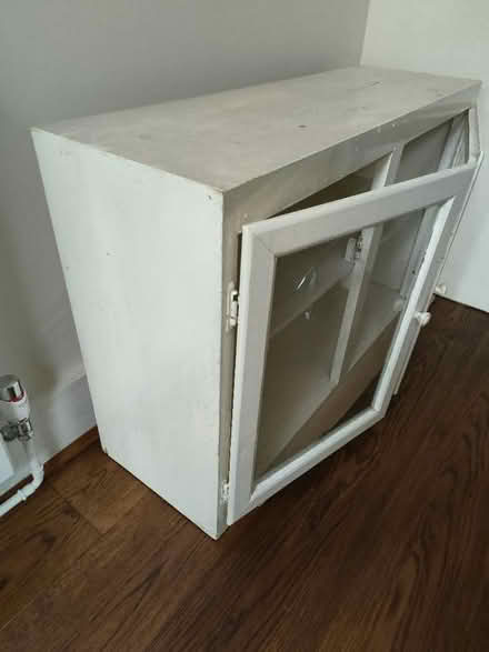 Photo of free Wooden cupboard, 61cm high (Balham) #3