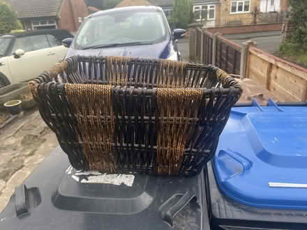 Photo of free Wicker log, magazine basket? (Killinghall HG3) #1