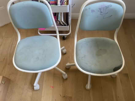 Photo of free Two Kids Ikea Desk Chairs (Oakland) #1