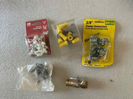 Photo of free Assorted wiring hardware (Hollenbeck and Remington) #1