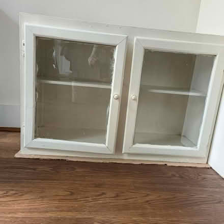 Photo of free Wooden cupboard, 61cm high (Balham) #2