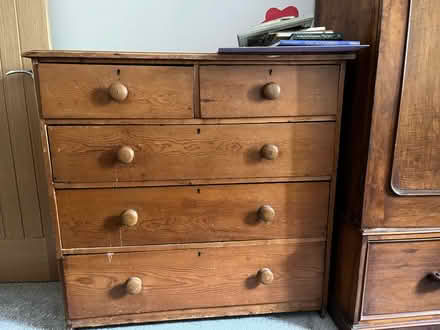 Photo of free Pine Chest Drawers (BH21) #1