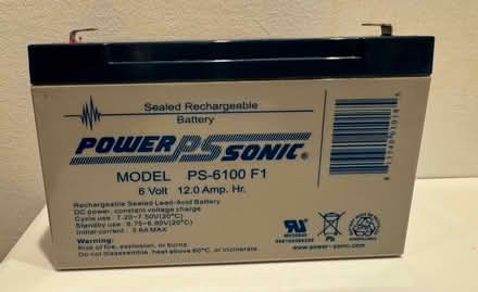 Photo of free Rechargeable Lead-Acid Batteries (East Village) #1